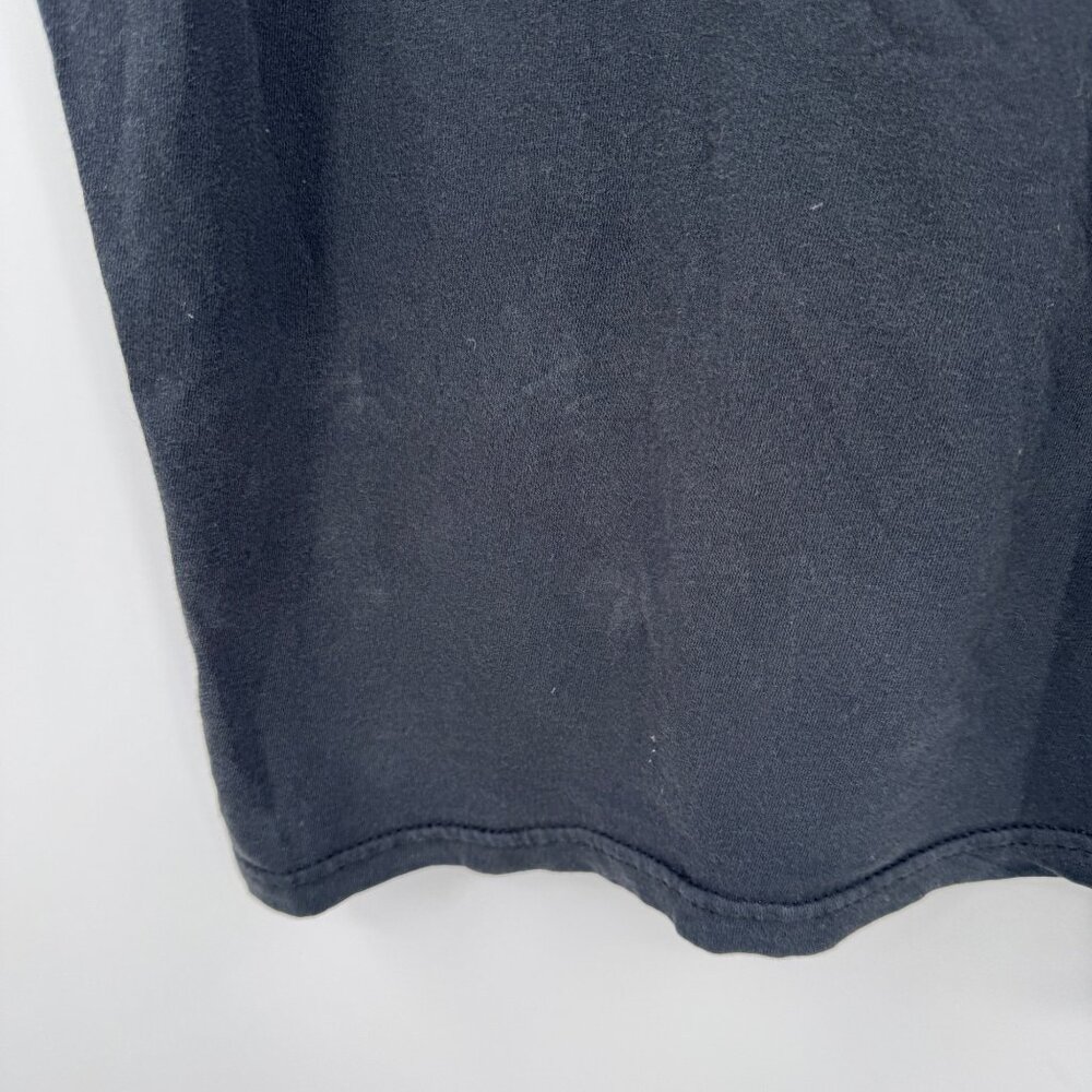 Black Sabbath Bay Island Sportswear Shirt XL Black Graphic Tee Never Say Die! De - Picture 7 of 8